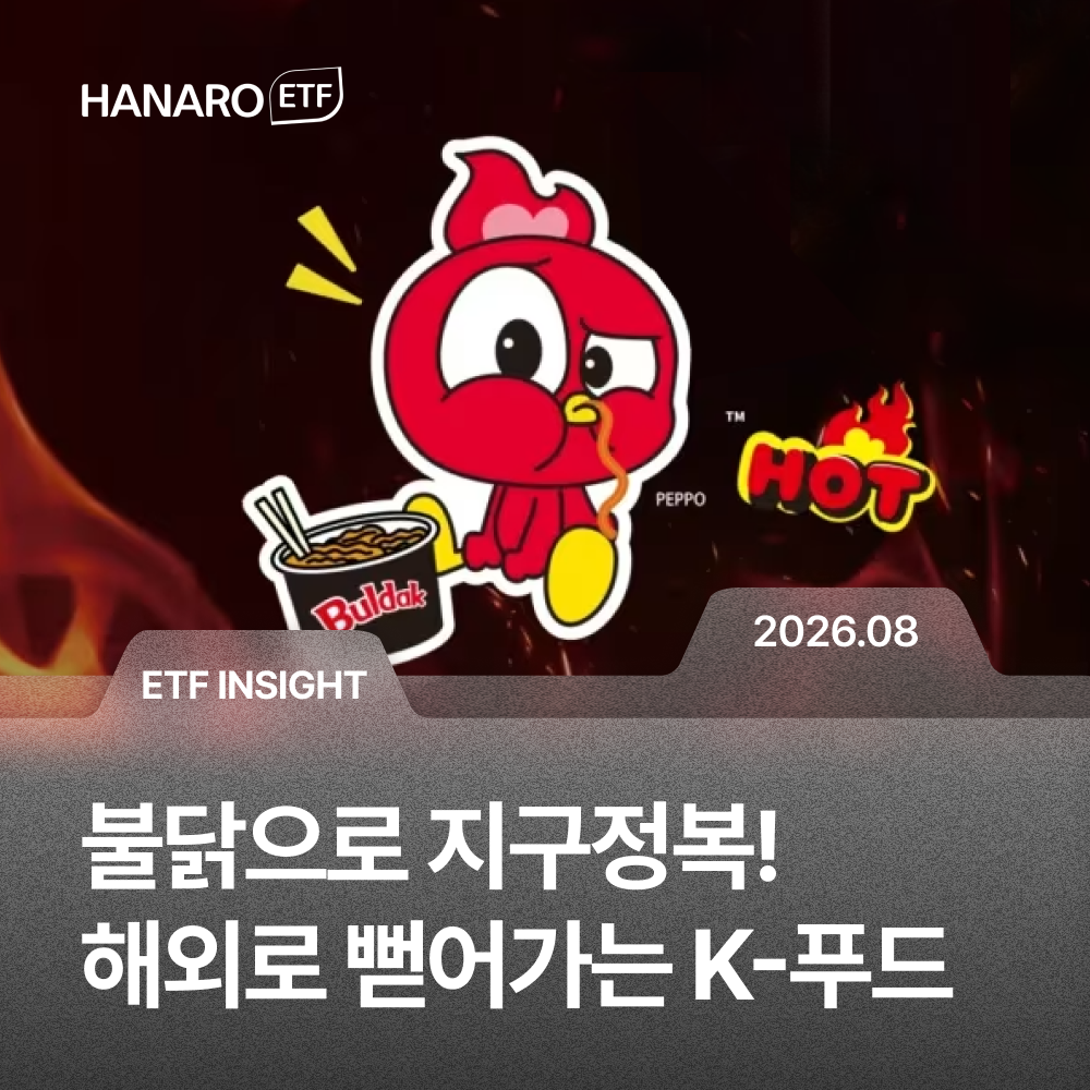 전 세계 입맛 사로잡은 ‘K-푸드’ 열풍! 해외 매출 터진 식품기업들, 한 번에 담는 법은? | HANARO Fn K-푸드 ETF